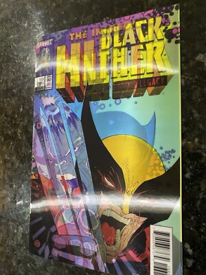 Black Panther Gambit #166 2017 Lenticular Hulk #340 Homage Wolverine NM  