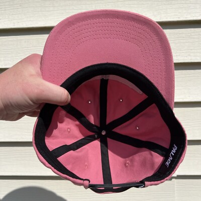 Palace Pink 6 Panel Snapback Hat | eBay