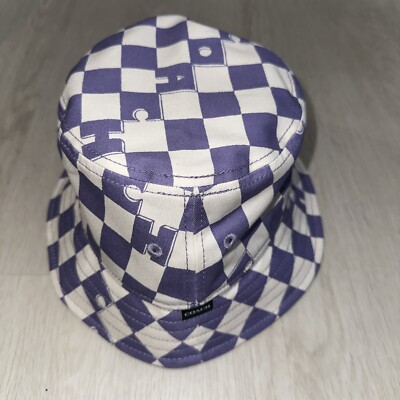 Coach White Hat with Purple Strap Let the coaches coach purple hat with white mesh – HotMessPress main image 3