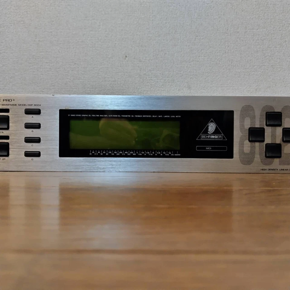 Behringer Ultra-Curve Pro DSP8024 Digital 24-Bit Dual DSP Mainframe Equalizer - Image 3 of 4