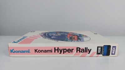 Jeu Vidéo Konami Hyper Rally Pour MSX - Version Originale De 1985, En Bon état
