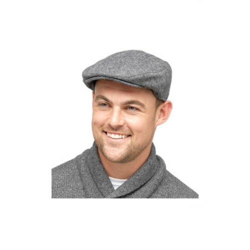 Mens flat cap Grey, black white check, brown Peaky Blinders padded TOM