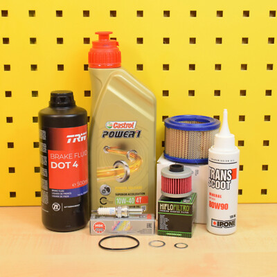 Servicekit Für Piaggio TPH 125 4T Typhoon - Luftfilter Ölfilter Zündkerze