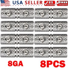 8x Wire Coupler Terminal Butt Connector 8 GA Gauge Input Output Set Screw HOT
