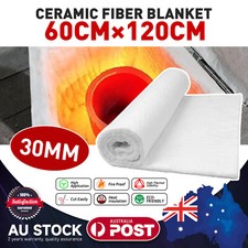 1*Ceramic Fiber Blanket Fireproof BlanketHigh Temperature 2500°F Stoves Furnace