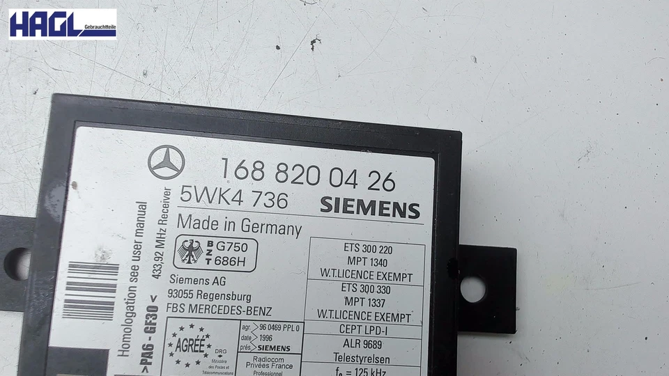 Centralina ECU Siemens 1688200426 5WK4736 Mercedes-Benz SLK 200 170 Roadster - Immagine 3 di 4
