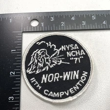 NYSA NCHA (Camping Hiking, New York / National) NOR-WIN CAMPVENTION Patch 24X6