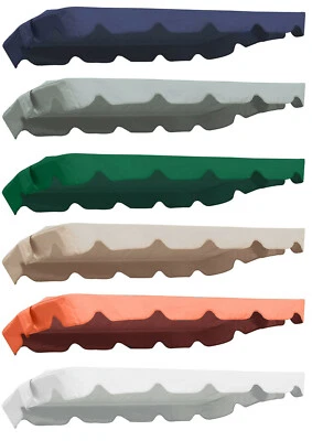 MFG Ersatzdach Hollywoodschaukel Ersatz Bezug Sonnen Dach Dachplane Bezug Plane