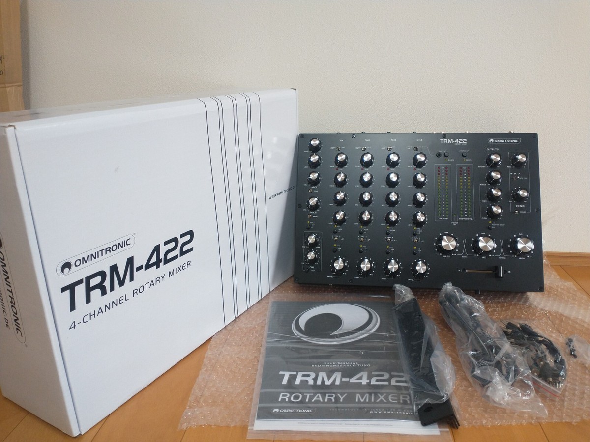 omnitrix TRM 422 rotary mixer DJ Mixer 4 Channel | eBay UK