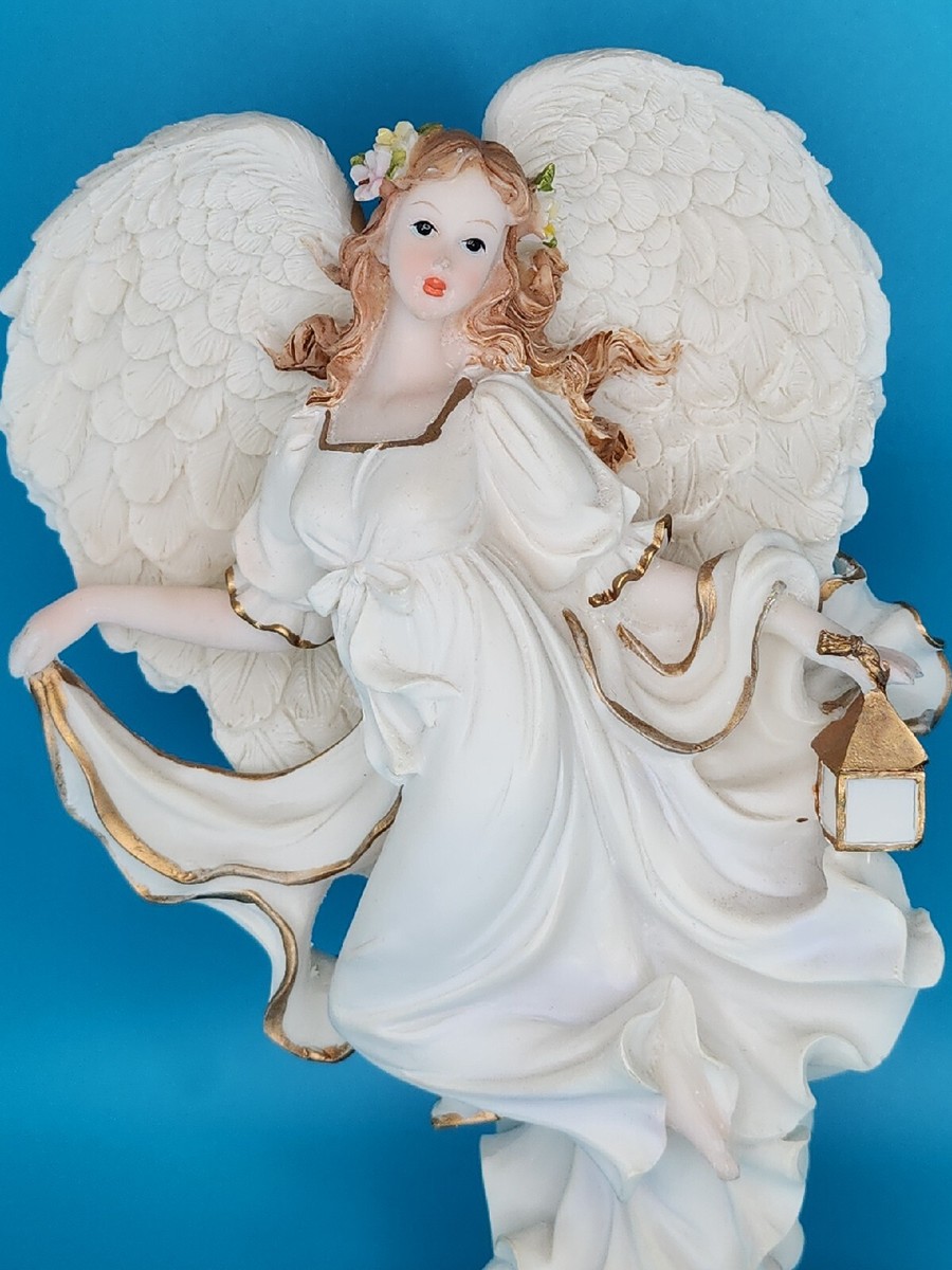 … White Angel … White Angel Resin Figurine Soltano Collection Vintage | eBay