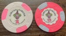Circus Circus Casino $1 & $5 Poker Chip Las V...
