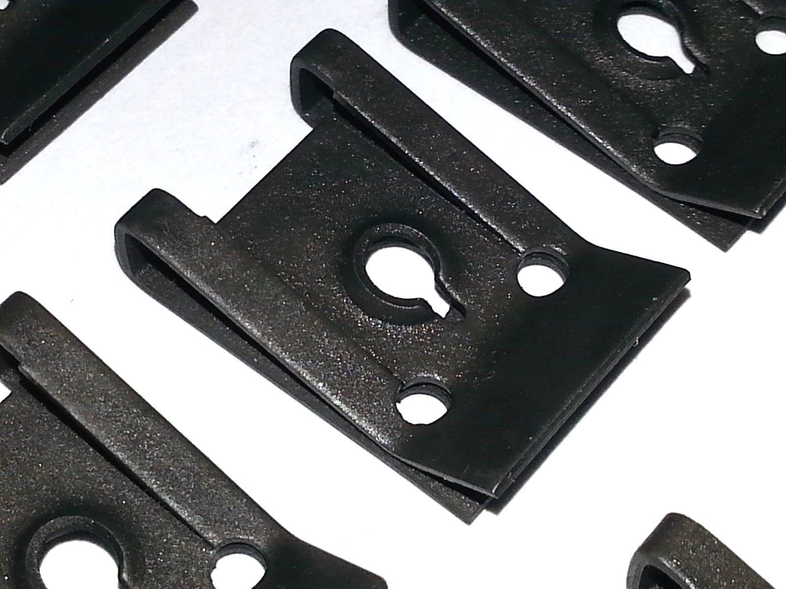 GM Dash Panel Glove Box Push-In Nuts #8 Screw Size 9x11mm Hole Black 10pcs 211 - Foto 6