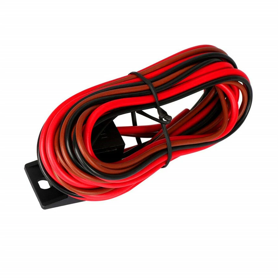 1 Set Electric Fan Wiring Installation Kit Complete Thermostat 60 Amp Relay 185° - Изображение 4 из 4