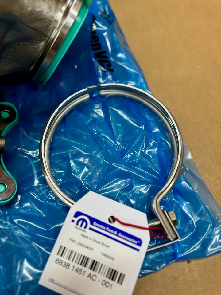 Nuevo Kit Turbocompresor Motor Mopar 68570193AE 2024 Jeep Wrangler Genuino Foto 4 de 4