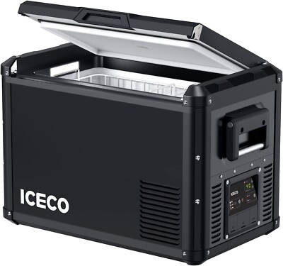 ICECO VL45 ProS Portable Refrigerator  Multi-directional Lid 0  to 50  Home  Car