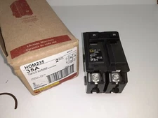 SQUARE D HOM235 35 Amp 2 Pole 240V 10K HOMELINE CIRCUIT BREAKER TYPE HOM NEW