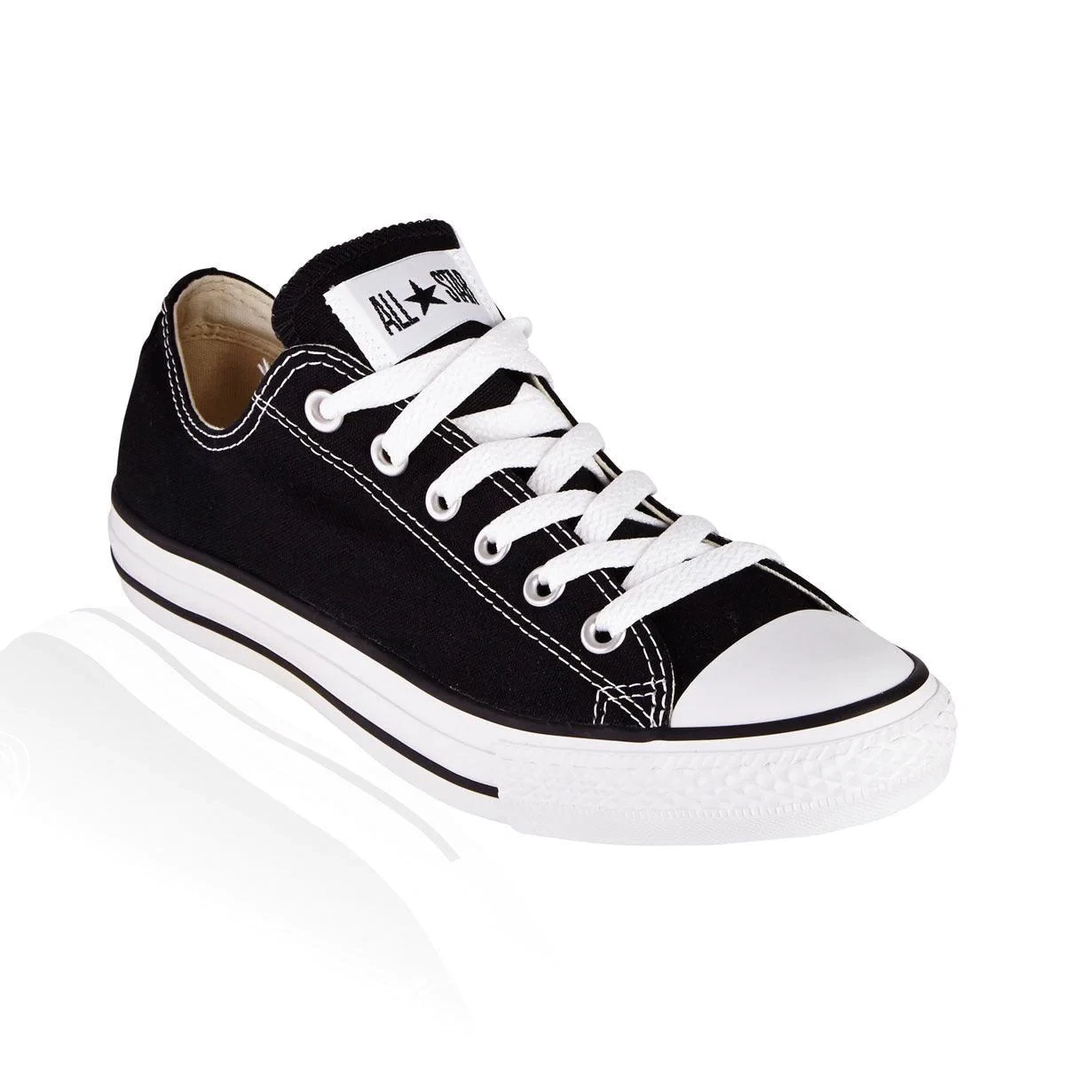 Converse Chuck Taylor All Star Low Casual Shoes - Mens Womens - Black/White