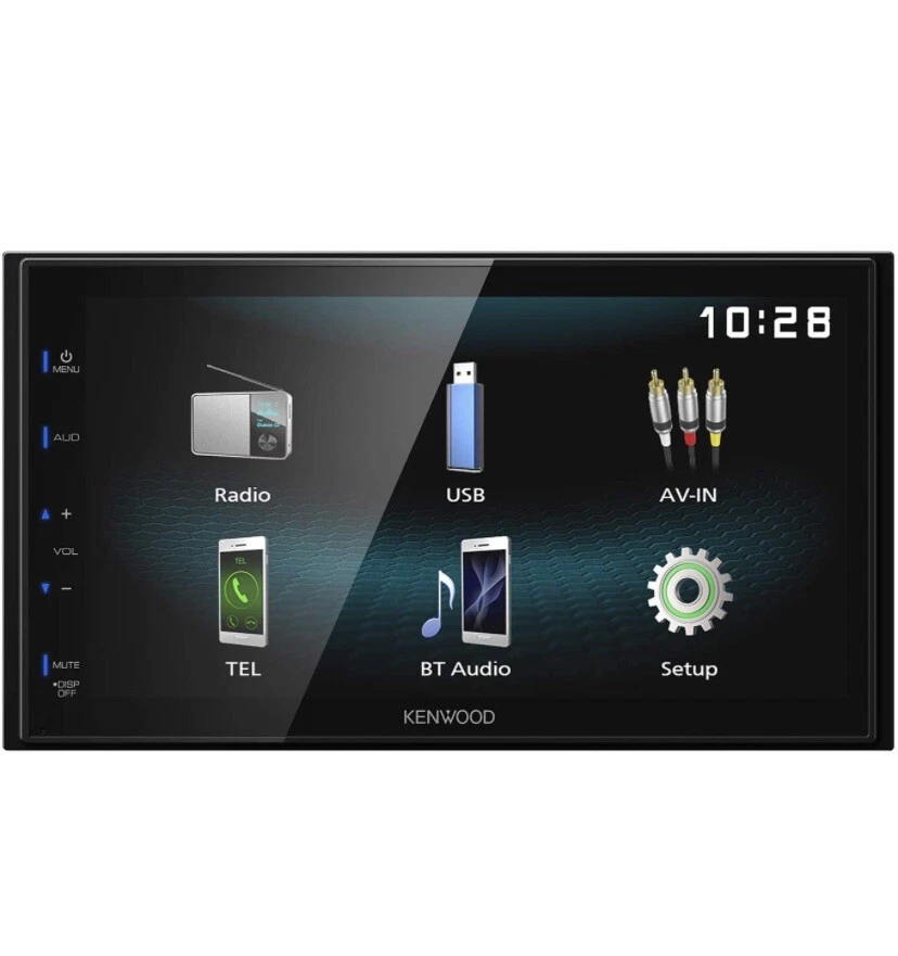 Kenwood 2 DIN Bluetooth Digital Multimedia Receiver w/ 6.8" 2DIN Car Stereo - Image 4 of 4