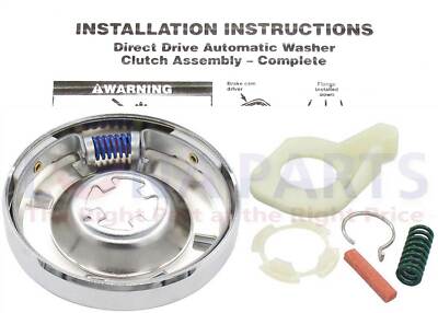 For Whirlpool Washer Brake and Clutch Assembly PB7354903X58X2 OEM Part