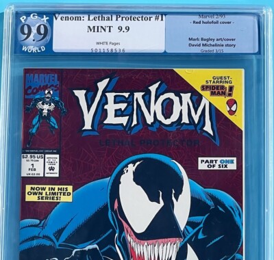 VENOM : LETHAL PROTECTOR #1 ⭐ PGX 9.9 ⭐ ULTRA RARE GRADE! Not