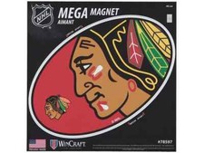 NHL Chicago Blackhawks 6 X 4 Inch magnet indoor / outdoor
