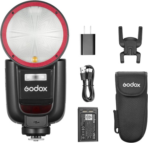 GODOX V1 ProN V1Pro N TTL HSS Li-ion Battery Round Head Flash for Nikon Camera