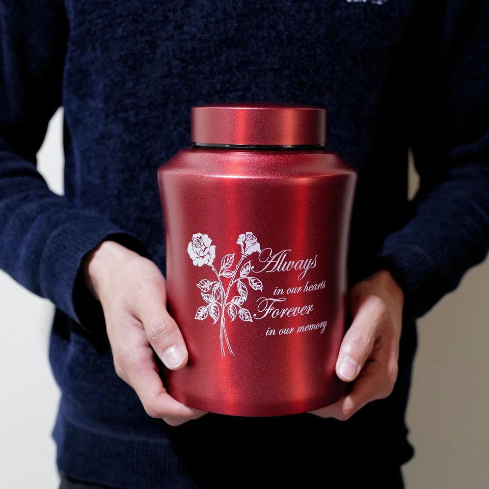 Urnas de cremación grandes para cenizas humanas adultas, urna decorativa de hasta 160 libras Foto 2 de 4