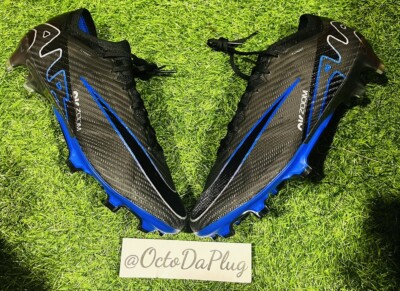 Nike Zoom Vapor 15 Elite FG Black Royal Blue Mens Multi Sizes nby DJ4978-040