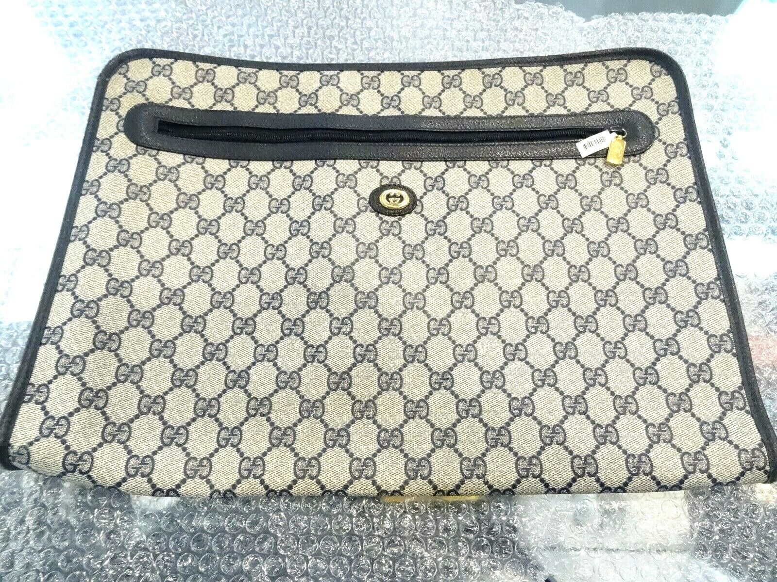 GUCCI Vintage Monogram Large Laptop Case 156.20.004