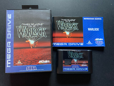 Warlock Megadrive Mega Drive Pal
