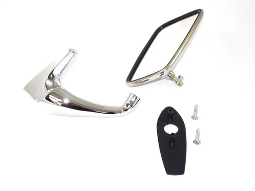 MG Door MIRROR new "Tex Brand" for right passenger side on 68-73 MGB MGBGT