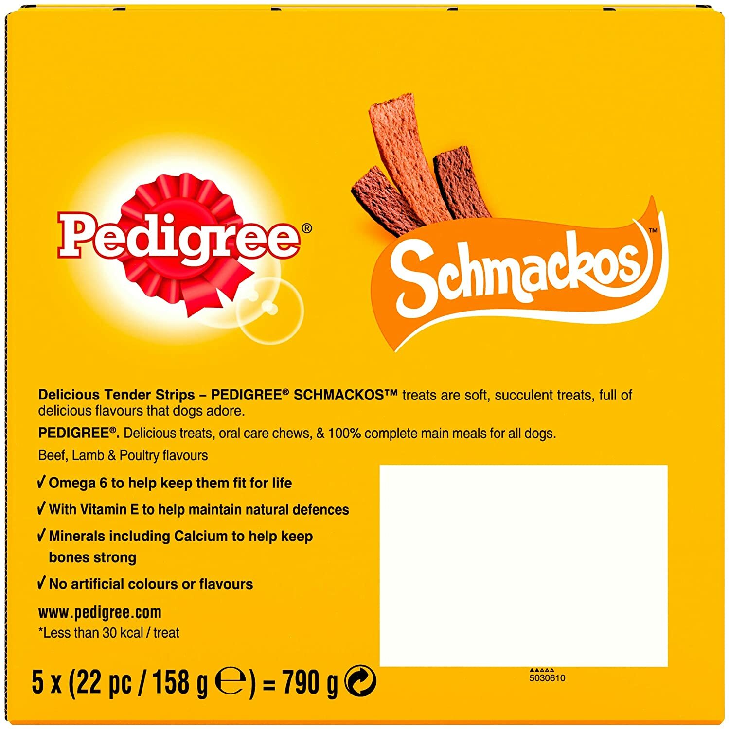 Pedigree Schmackos Pedigree Dog Variety Treats Dog Food Chews Pouch 110