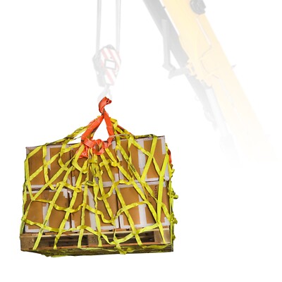 Cargo Net - Helicopter/Pallet , 1.25'' Web, 10' x 10' -Ferreterro