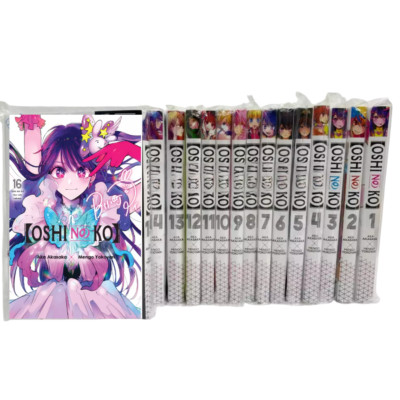 Oshi No Ko Manga Volumel 1-16 English Version LOOSE/HALF/FULL Set by Aka Akasaka