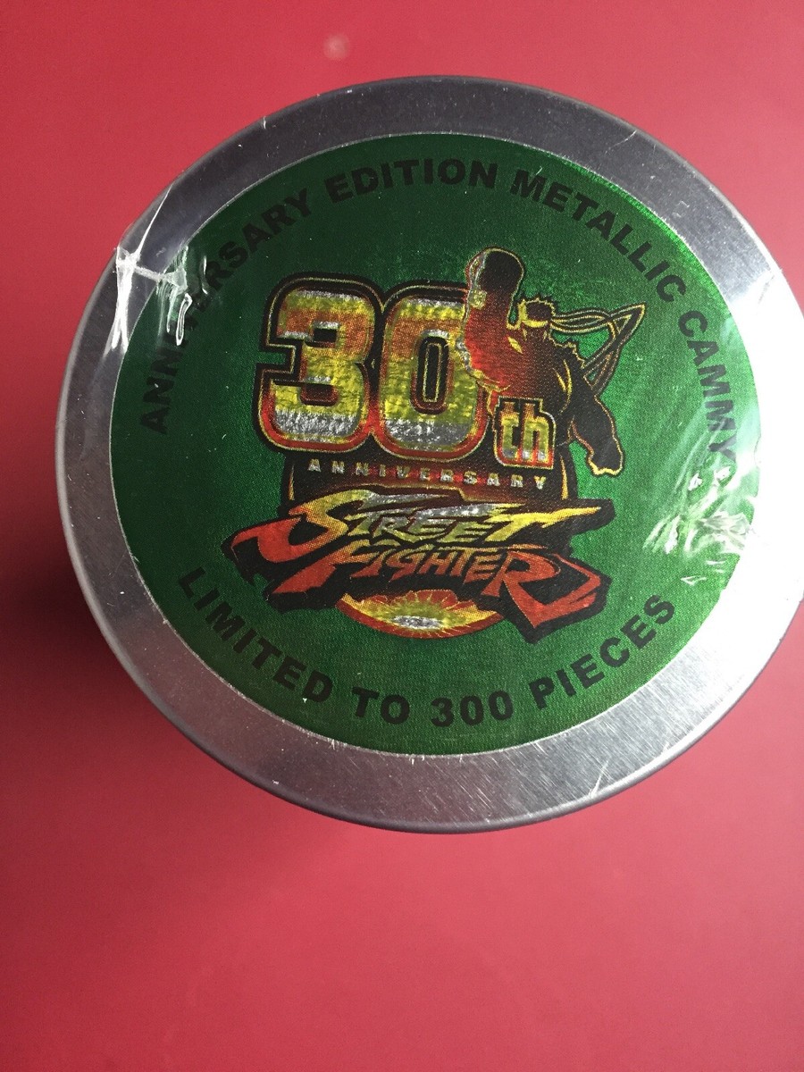 2018 SDCC COMIC CON CRYPTOZOIC STREET FIGHTER CAMMY METALLIC GREEN