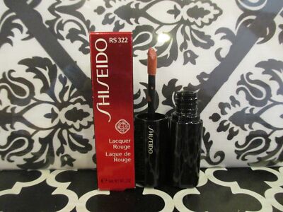 SHISEIDO ~ LACQUER ROUGE ~ # RS 322 ~ .2 OZ BOXED