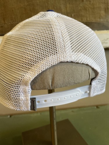 Gorra de camionero retro bordada inspirada en búfalo y rayas ropa imperial - Imagen 4 de 7