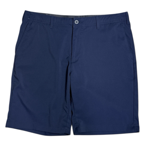 BCG Shorts Men's Blue Size 36 Performance Golf Casual Stretch Polyester
