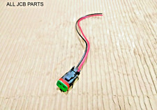 25/104700 25/103000 Jcb Pigtail Connector Round Pin For Solenoid Valve Coupler