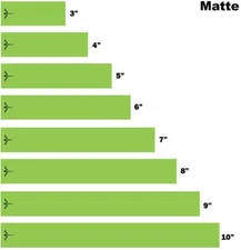 White Water Archery Matte Finish Solid Lime Green Icon 15pc Pack Arrow Wraps