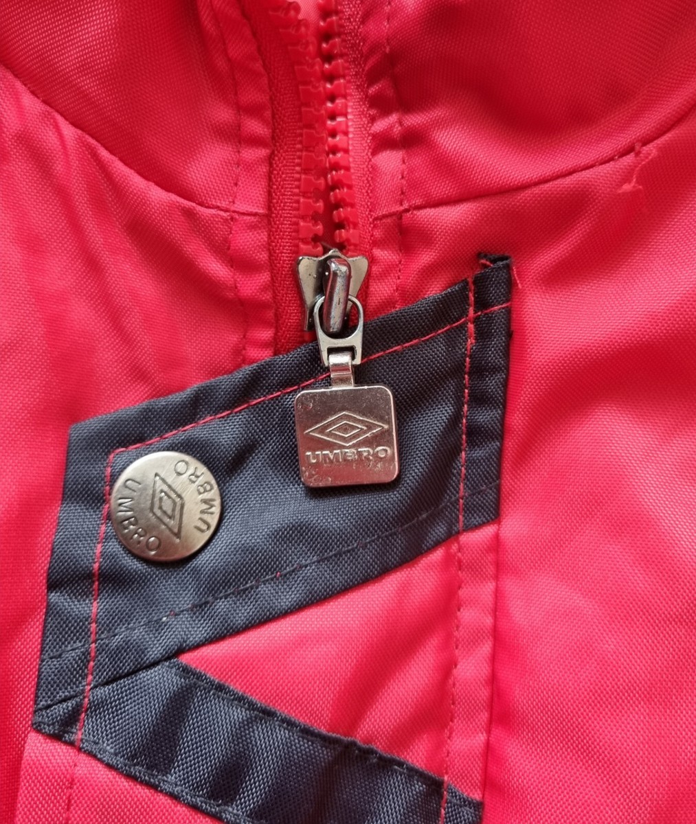 Veste Coupe-vent Vintage Umbro Ajax Amsterdam Années 90 Taille M - Occasion Rare