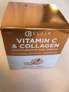 Clair Beauty Vitamin C Collagen Moisturizing Day Cream 1 6 Fl Oz Paraben Free 689513276401 Ebay