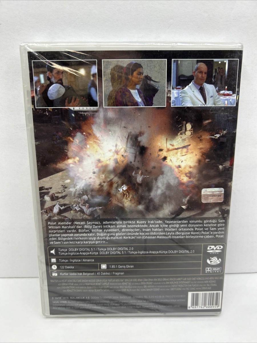 Azamari 0＝ CD+DVD Kurtlar Vadisi: Irak/Necati Şaşmaz,Billy Zane NEW SEALED DVD
