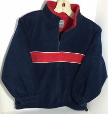 New Boys Polar fleece Pull-over Size:6 Boys Half zip Mock neck