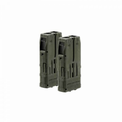 DYE DAM Ersatz-Magazin für 10 Paintballs/First Strike, 2er-Set, Olive Drab
