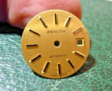 QUADRANTE PER OROLOGIO DA POLSO " ZENITH " AUTOMATIC - SFONDO DORATO -
