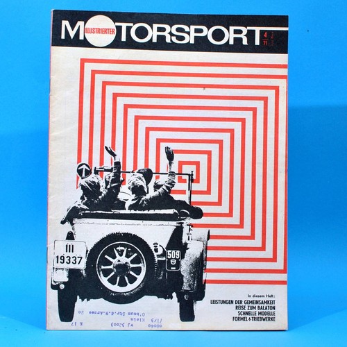 DDR Illustrierter Motorsport IMS 4 1971 Ford GT 70 Matra Simca Balaton WM T