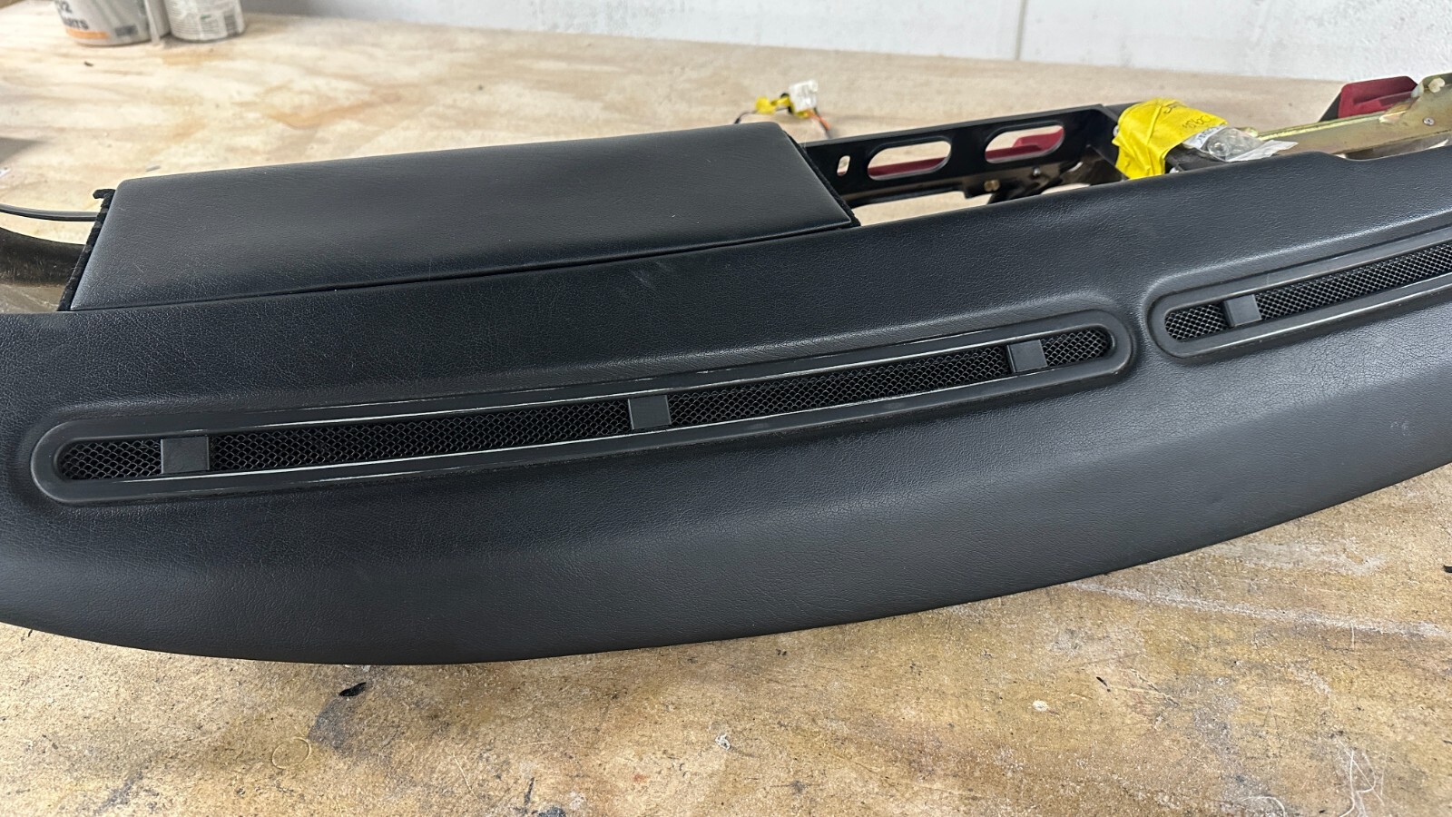 Ferrari 348 - Dashboard / Dash / Glove Box / Black  - USED - P/N 663357400