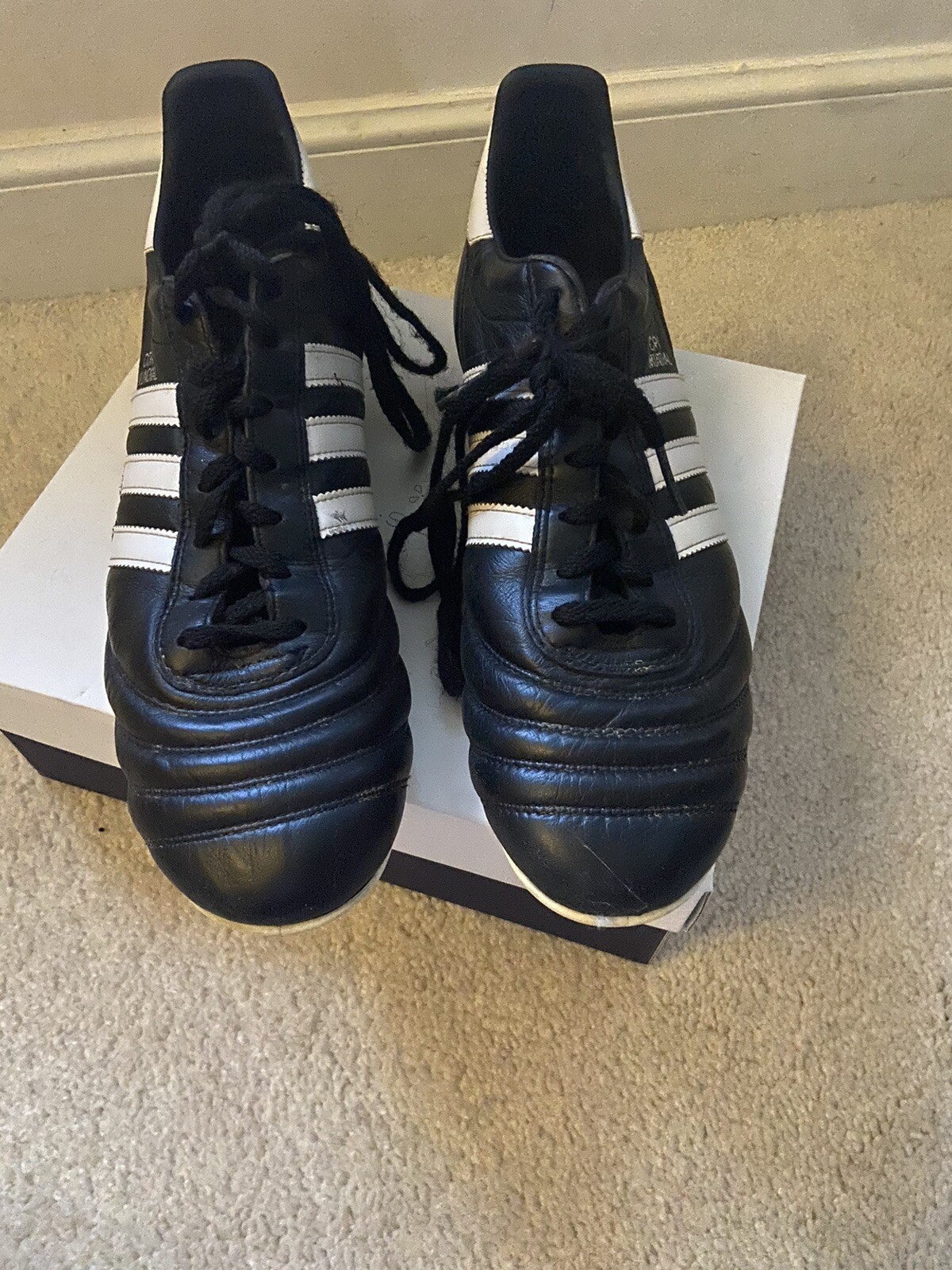 Adidas Men's Copa Mundial Soccer Cleats Shoes Black / White Size 11 Men’s 98090049054 eBay