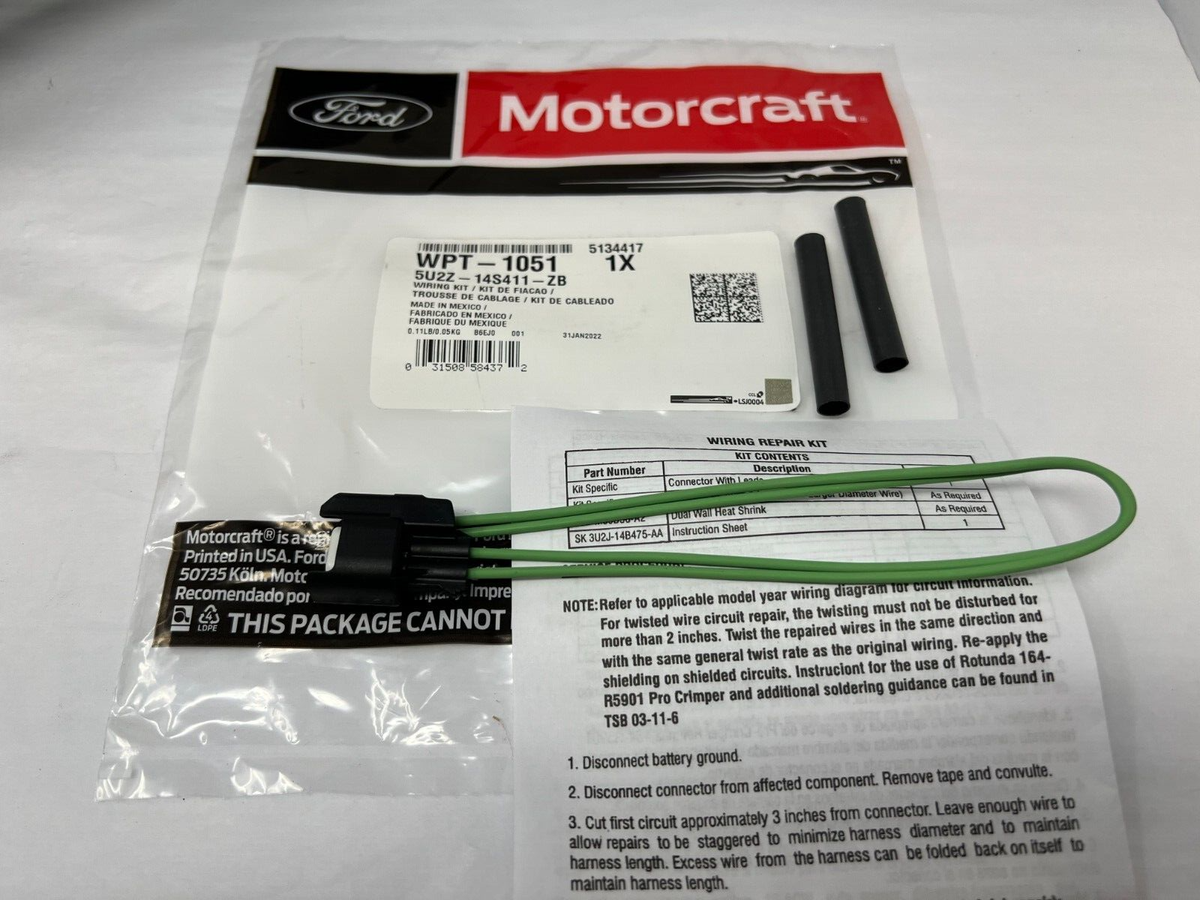 GRAND GROUND　5個セット Ford Fuel Injector Connector Pigtail Harness Fits Several Models